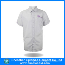 China Manufactures Stripe White Dress Shirt for Men